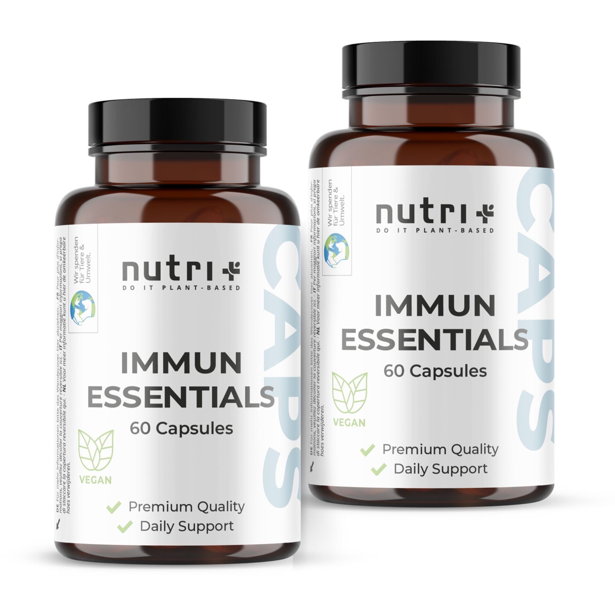 nutri+ Immun Essentials Capsules - Complexe multivitaminé