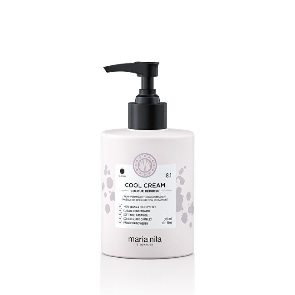 Maria Nila Cool Cream 8.1, 300ml fles met pompdosering.