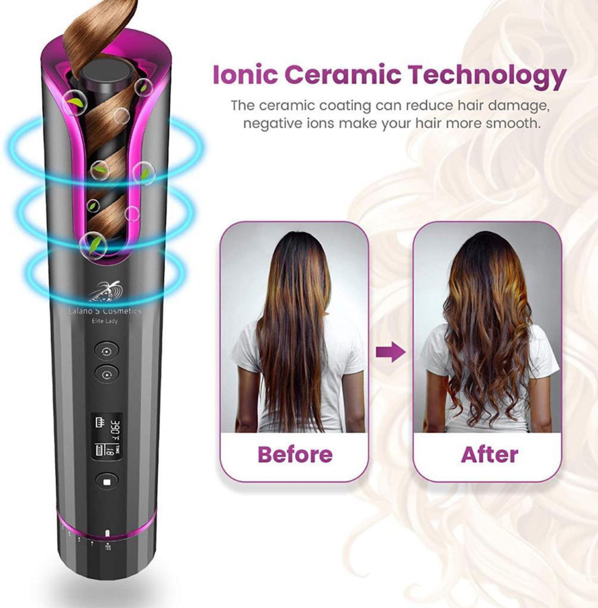 Lalano`S Cosmetics Curler de cheveux intelligent