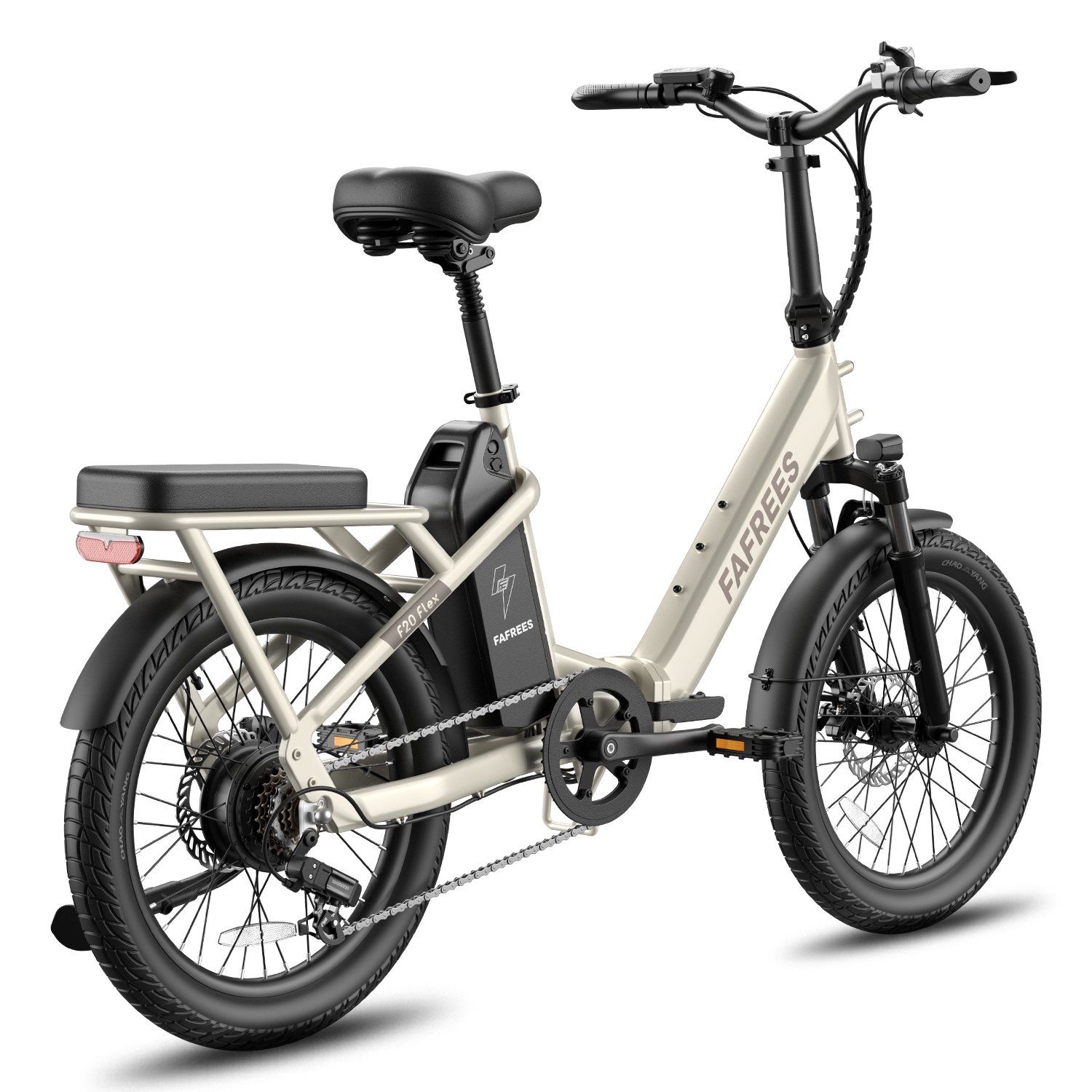 FAFREES F20 Flex Elektrische fiets voor woon-werkverkeer met 36V 20Ah accu / 100 km actieradius