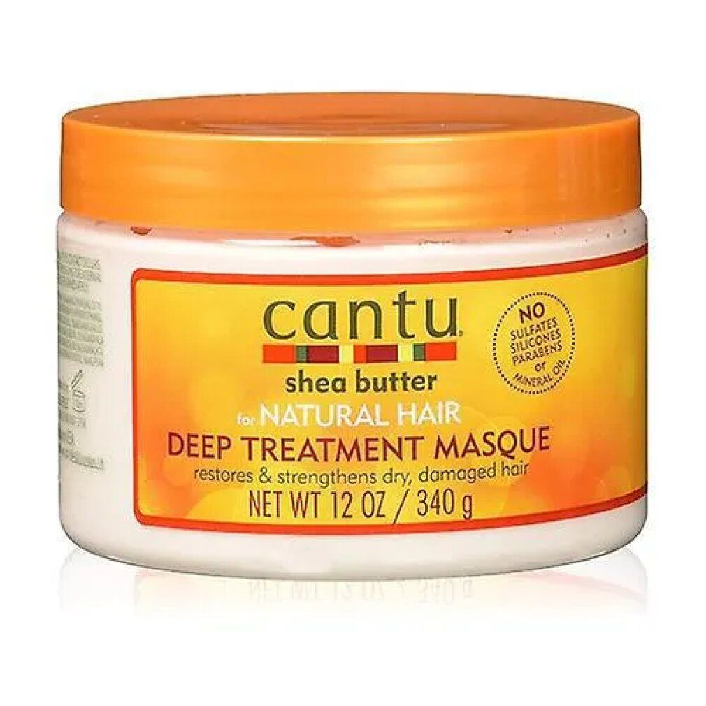 Cantu Shea Butter Deep Treatment Masque pour cheveux naturels, 340g.