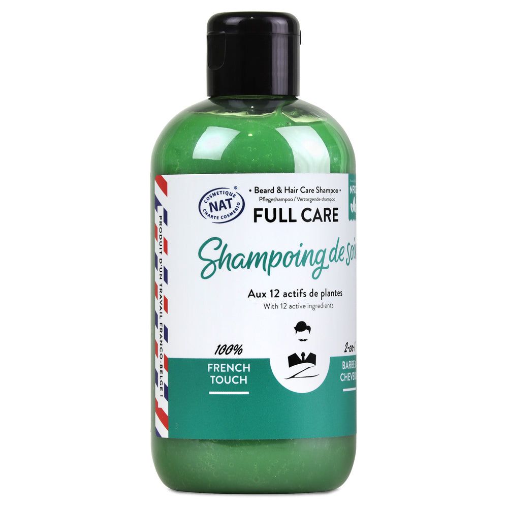 Monsieur BARBIER - 2-in-1 shampoo voor baard en haar voor mannen