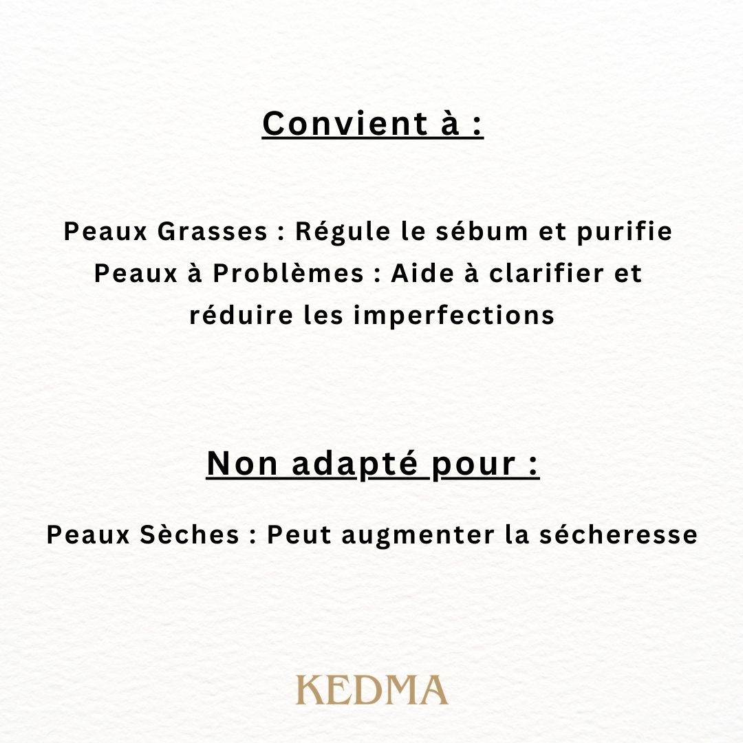 Kedma - Savon au Soufre pour Peau Grasse