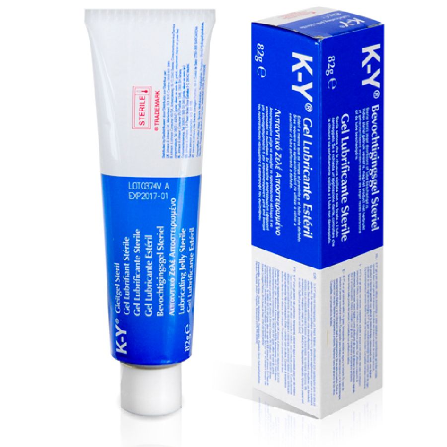 Tube K-Y Gel Lubrifiant Stérile avec marquage CE 0120.