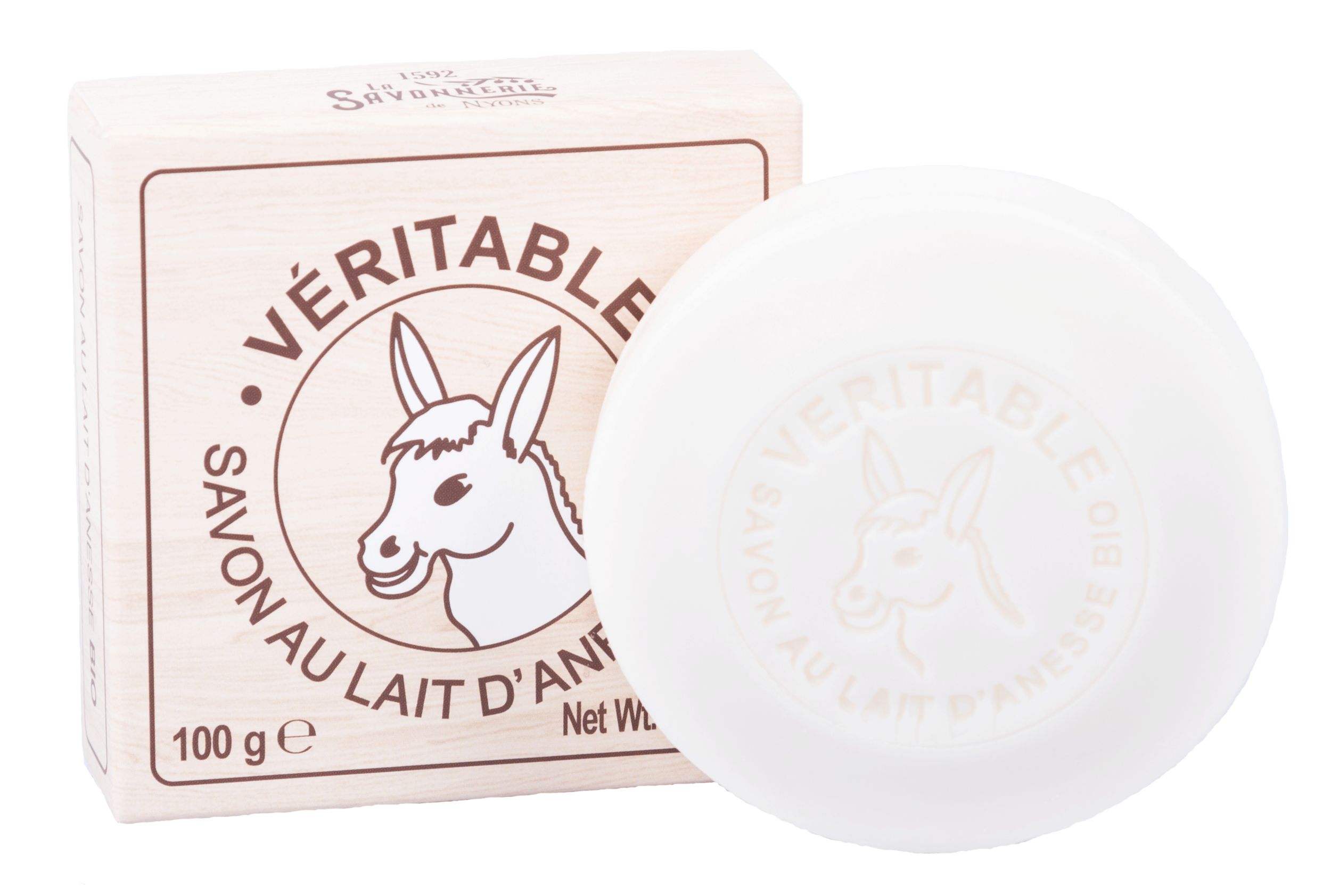 La Savonnerie de Nyons - Savon Rond - Lait d'Ânesse