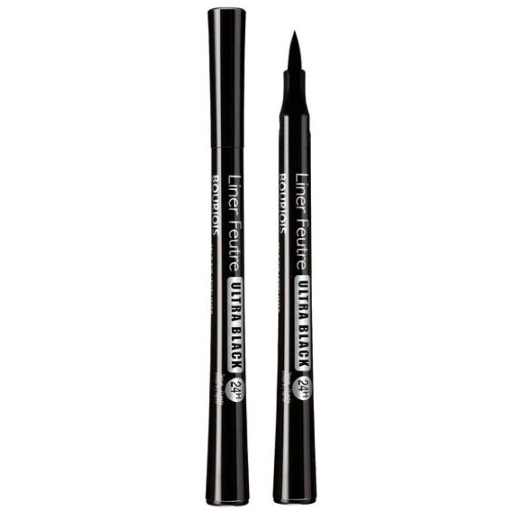 Eyeliner noir avec capuchon. Inscription: Liner Feutre Ultra Black.