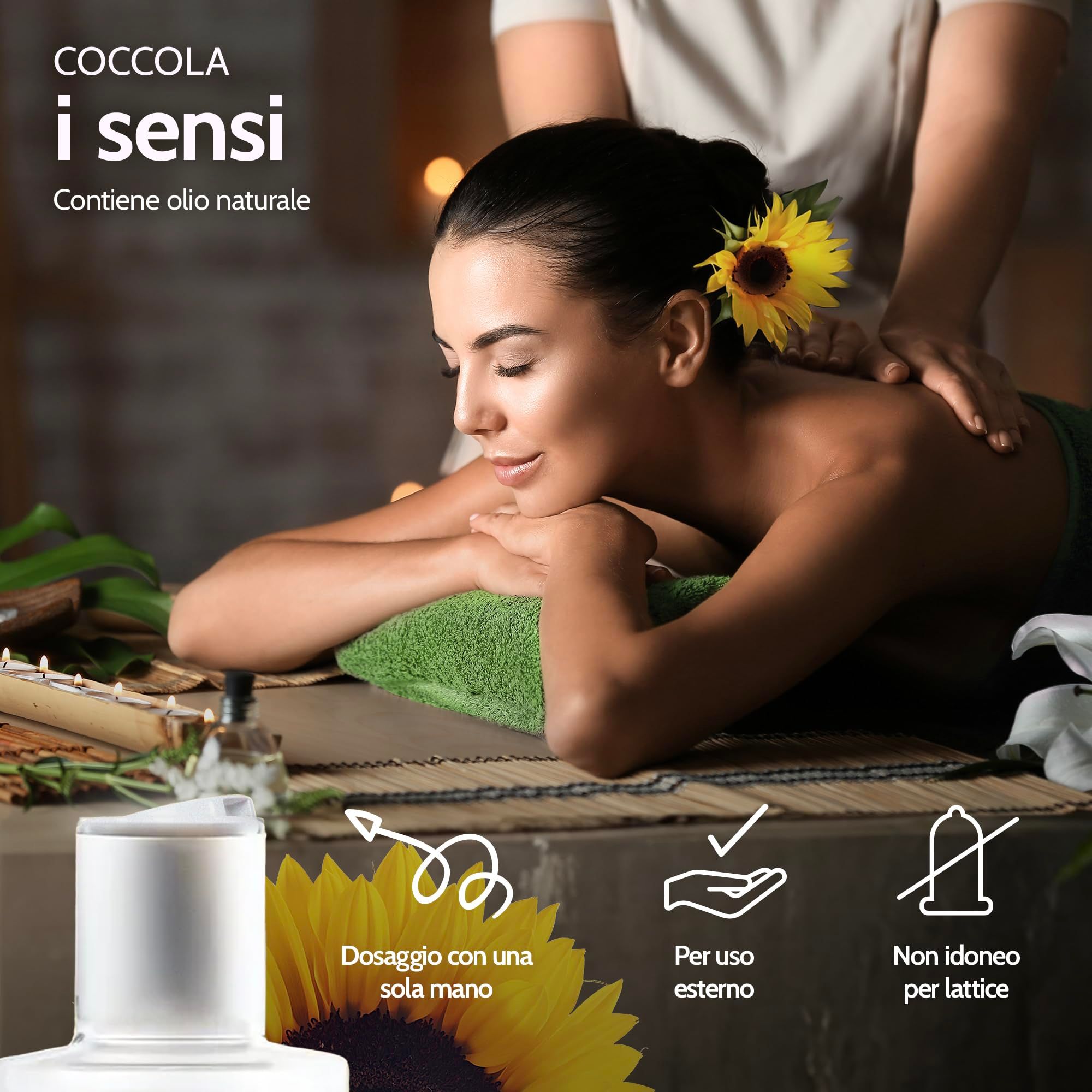 Vibratissimo Huile de Massage Natural