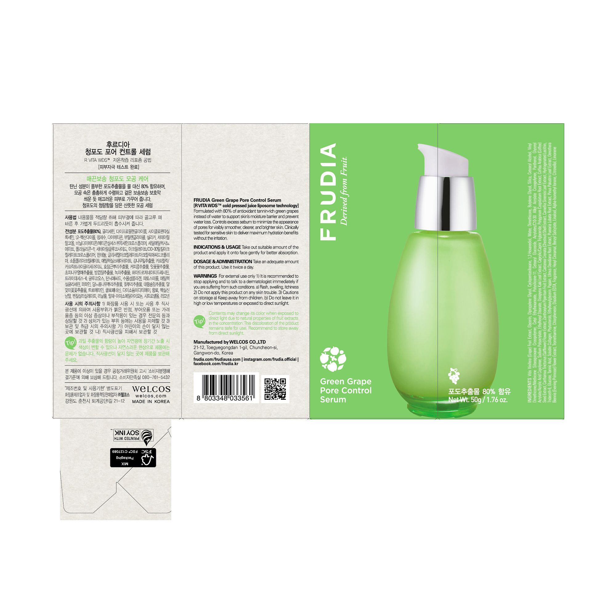 Grape Pore Control Serum 50 gr