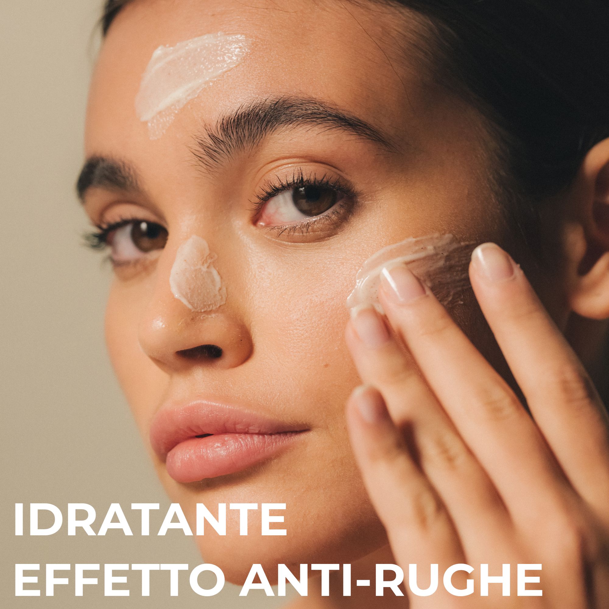 Alkemy Crème Visage Anti-Rides Hydratante avec Peptide Anti-Âge, Acide Hyaluronique pour Peau Sèche