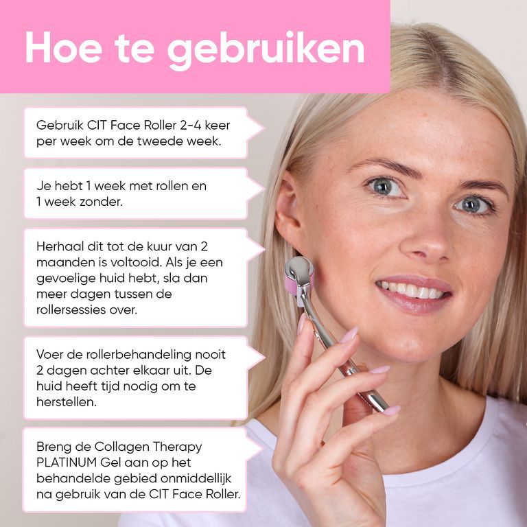 Gebruiksaanwijzing voor de CIT Face Roller.