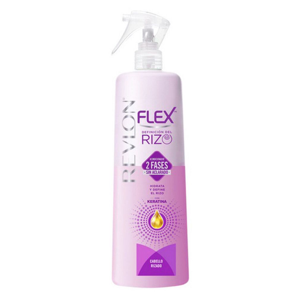 Revlon Flex Spray Définition Boucles 2 Phases à la Kératine pour cheveux bouclés.