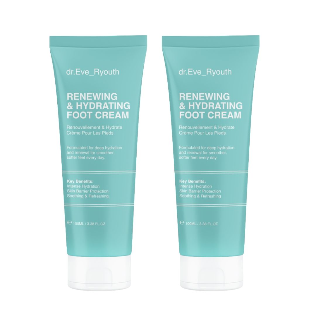 Dr. Eve_Ryouth Vernieuwende en hydraterende voetcrème duo