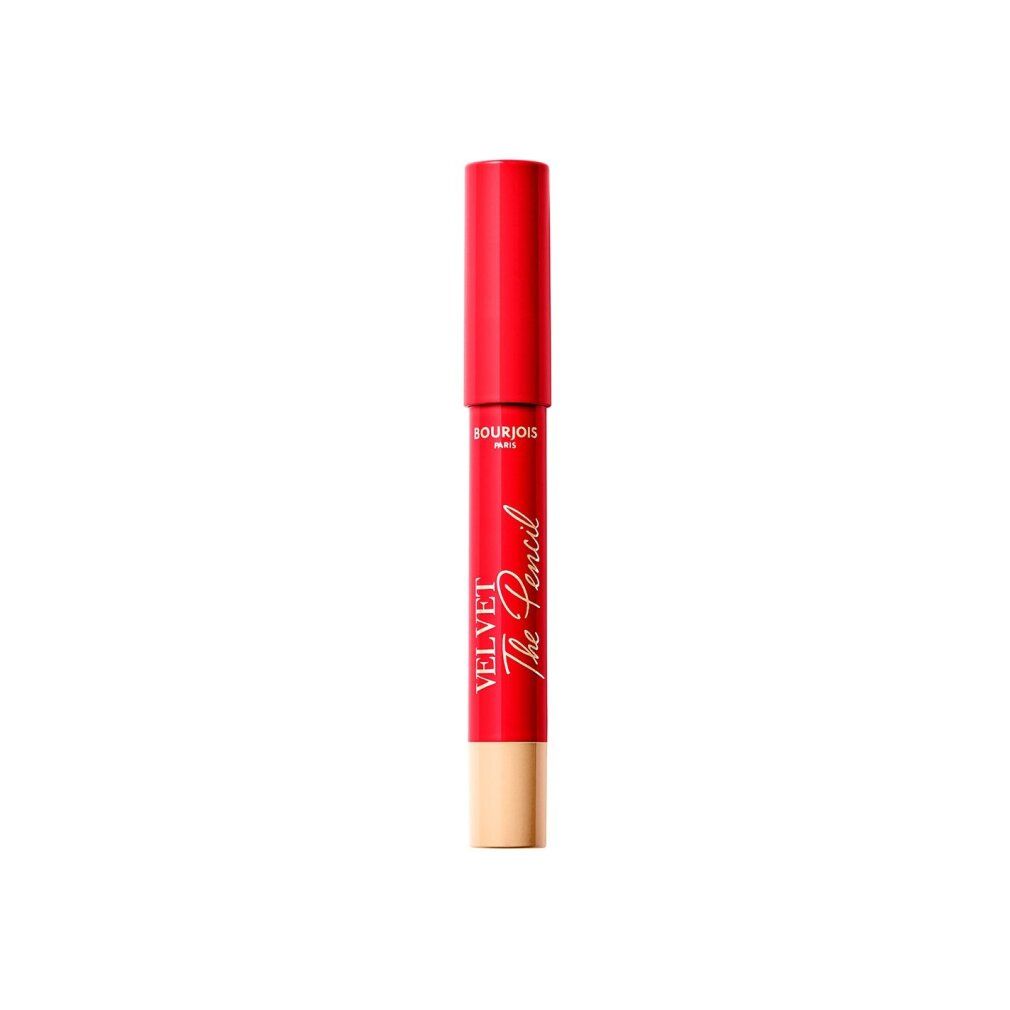 Bourjois Velvet The Pencil lippenstift in rood.