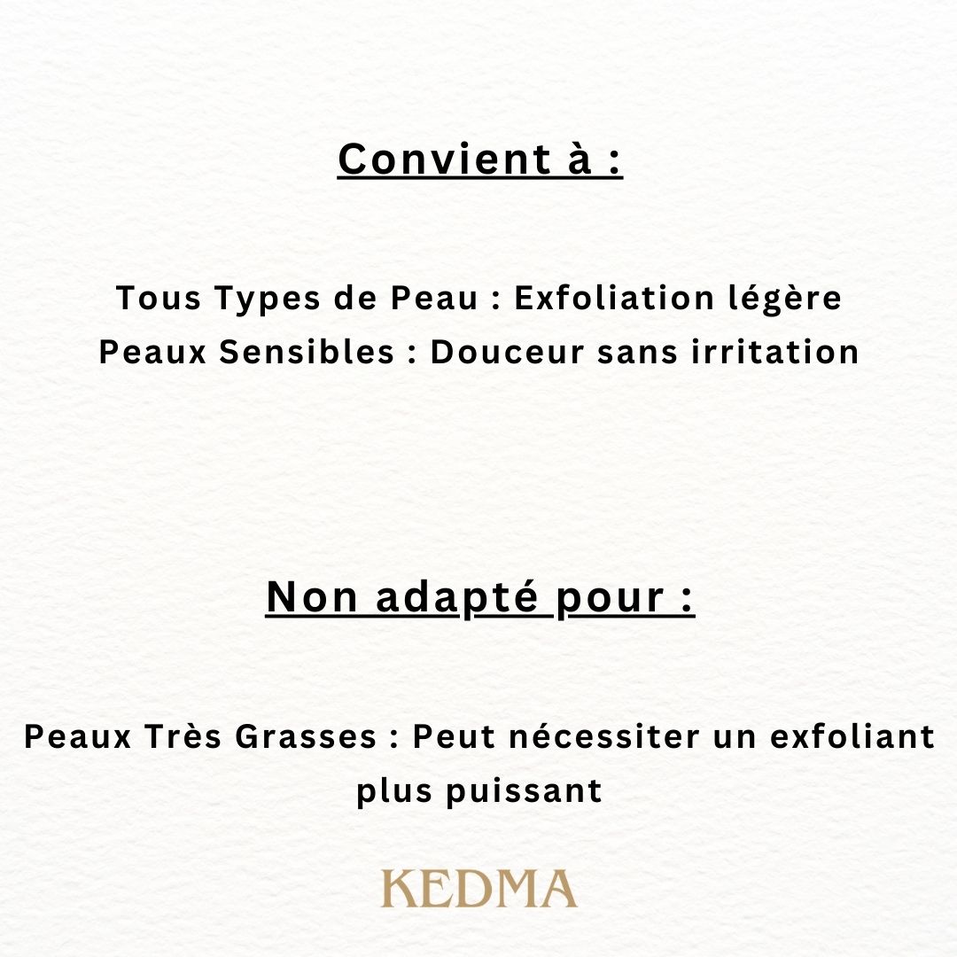 Kedma - Peeling Doux pour le Visage aux Extraits de Fruits