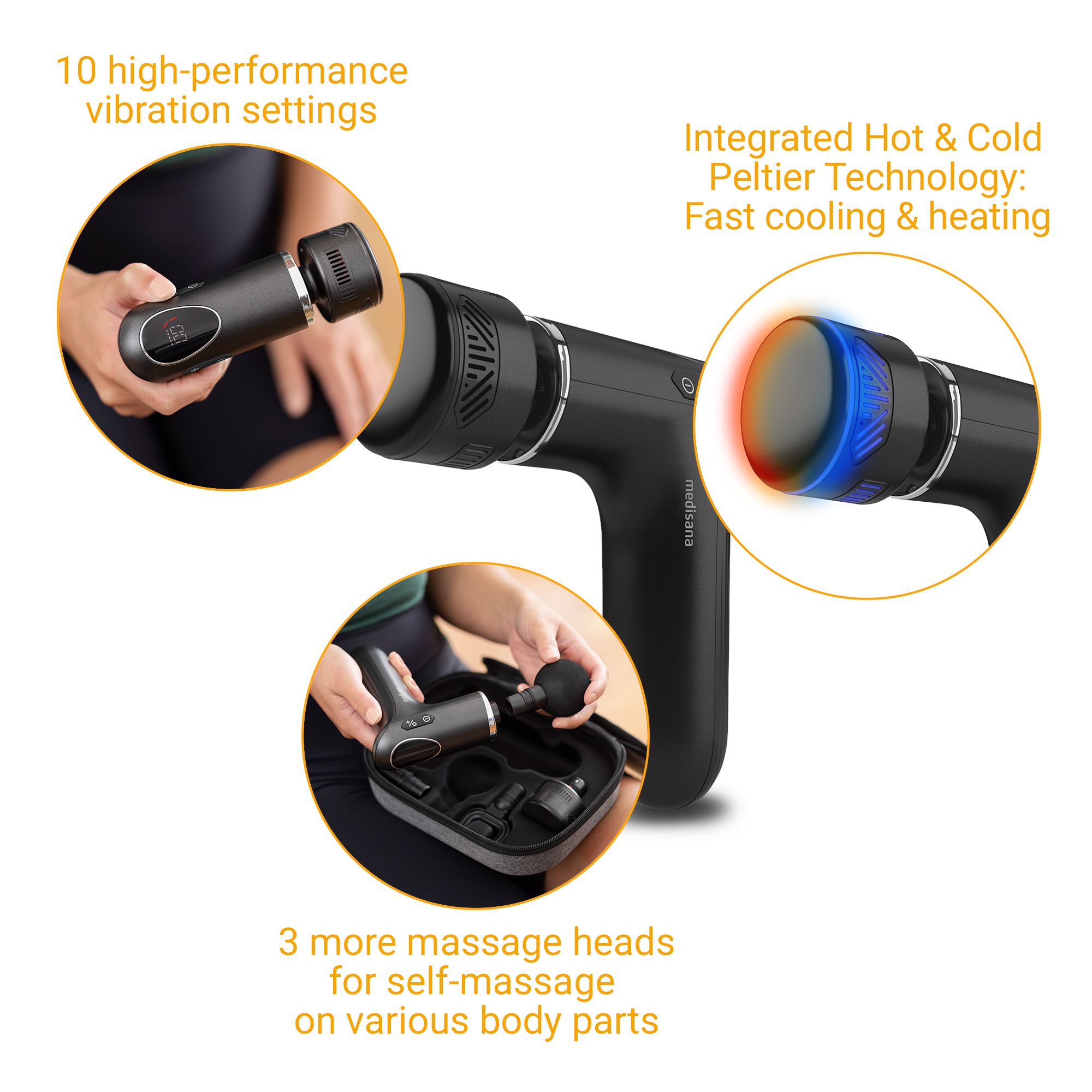 medisana MG 560 Pistolet de massage