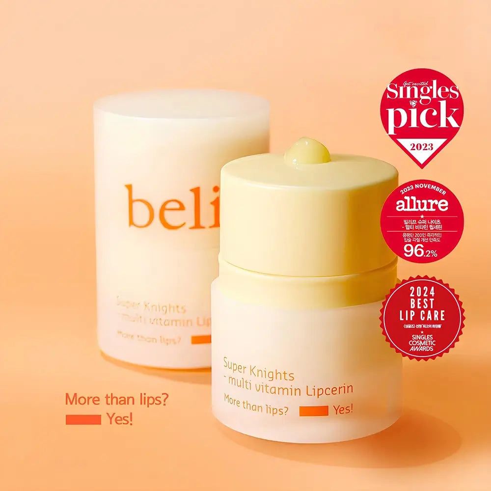 Belif Super Knights Multi Vitamin Lipcerin – baume à lèvres nourrissant à l’exfoliation douce