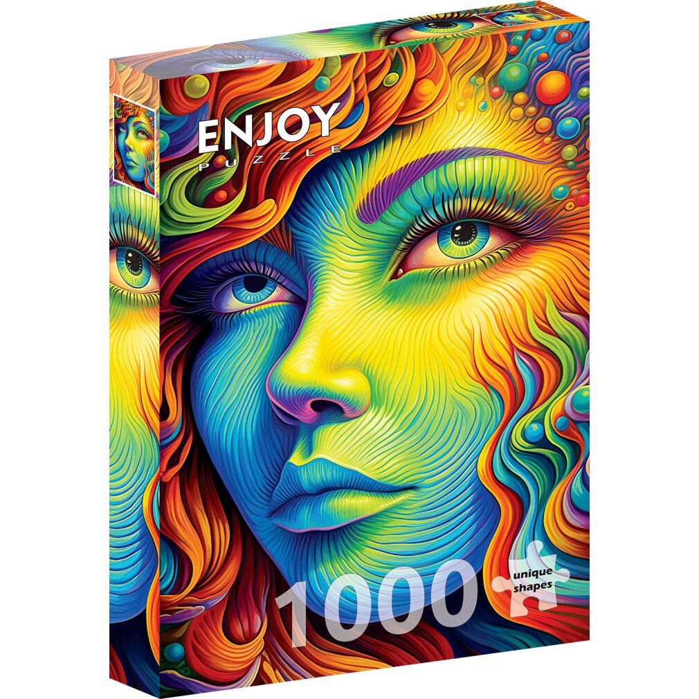 enjoy Puzzle Painted Miss 1000 pièces
