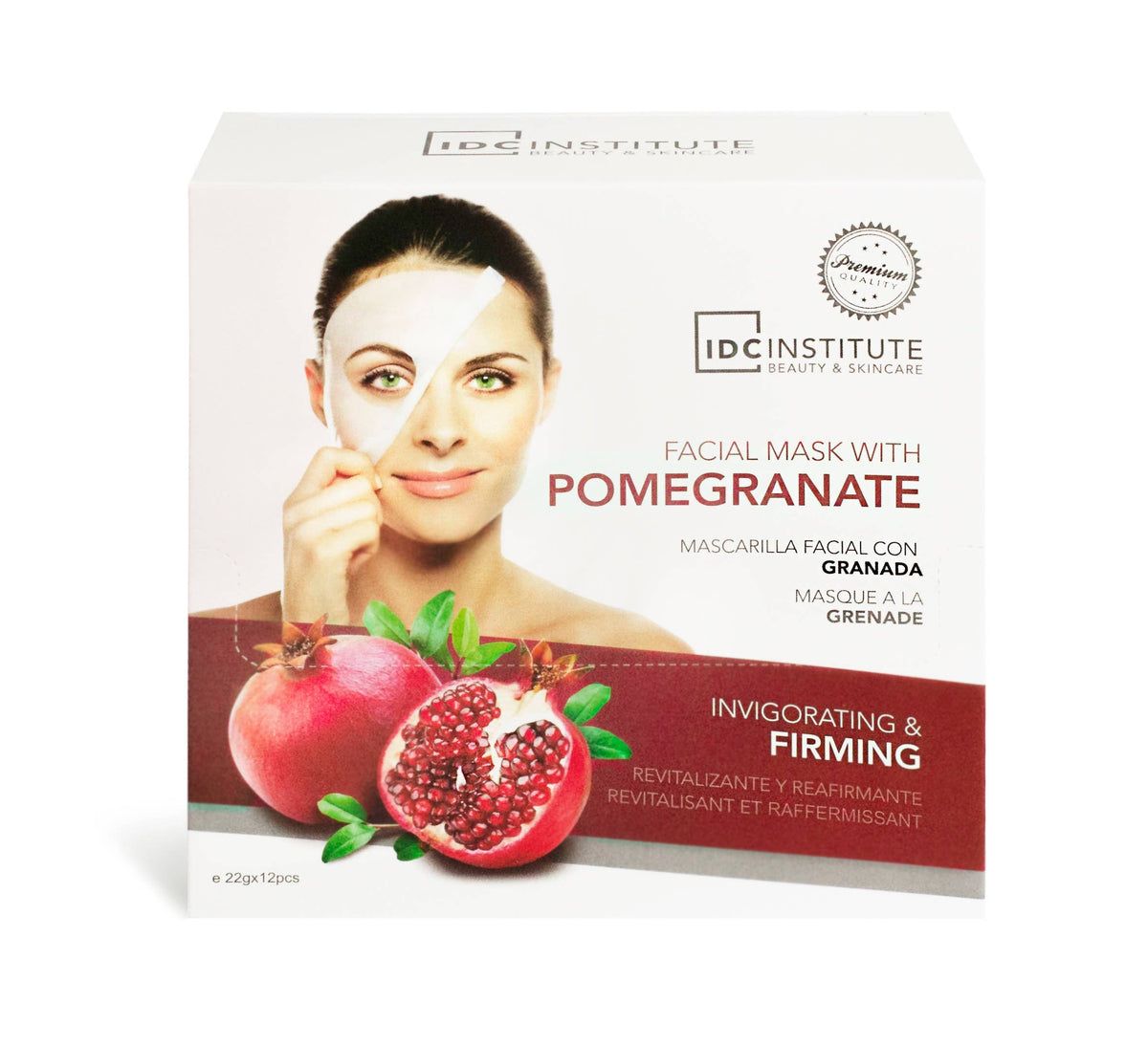 IDC Institute Gezichtsmasker Granaatappel