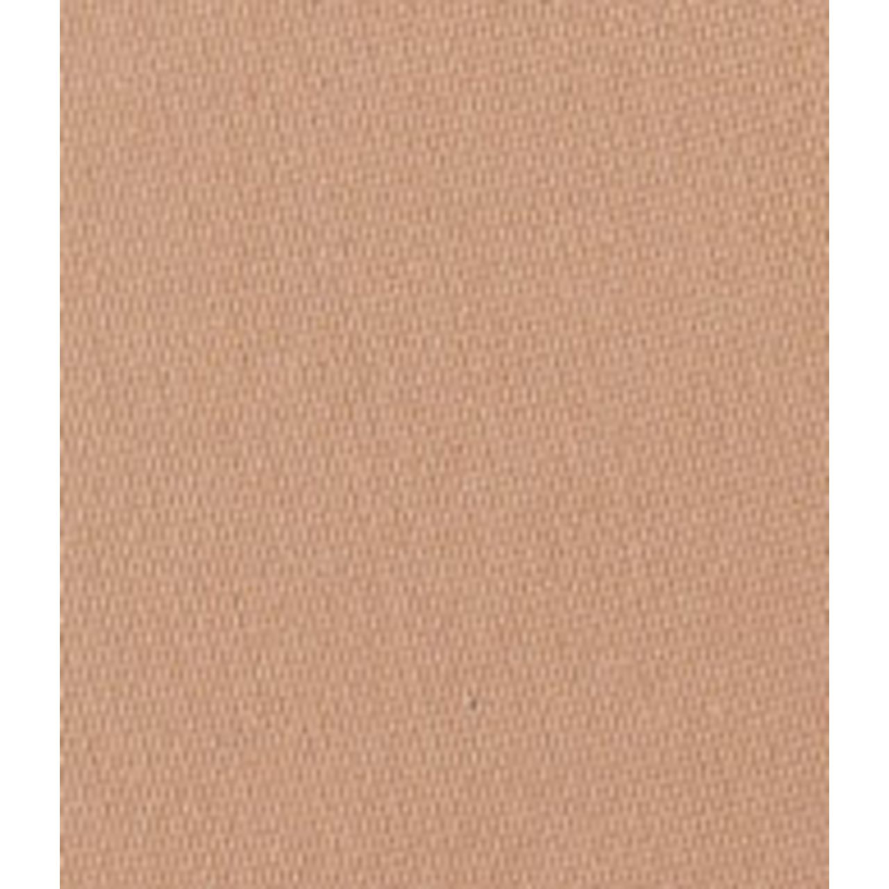 Close-up van een beige, geperst poederoppervlak. Fijne textuur.