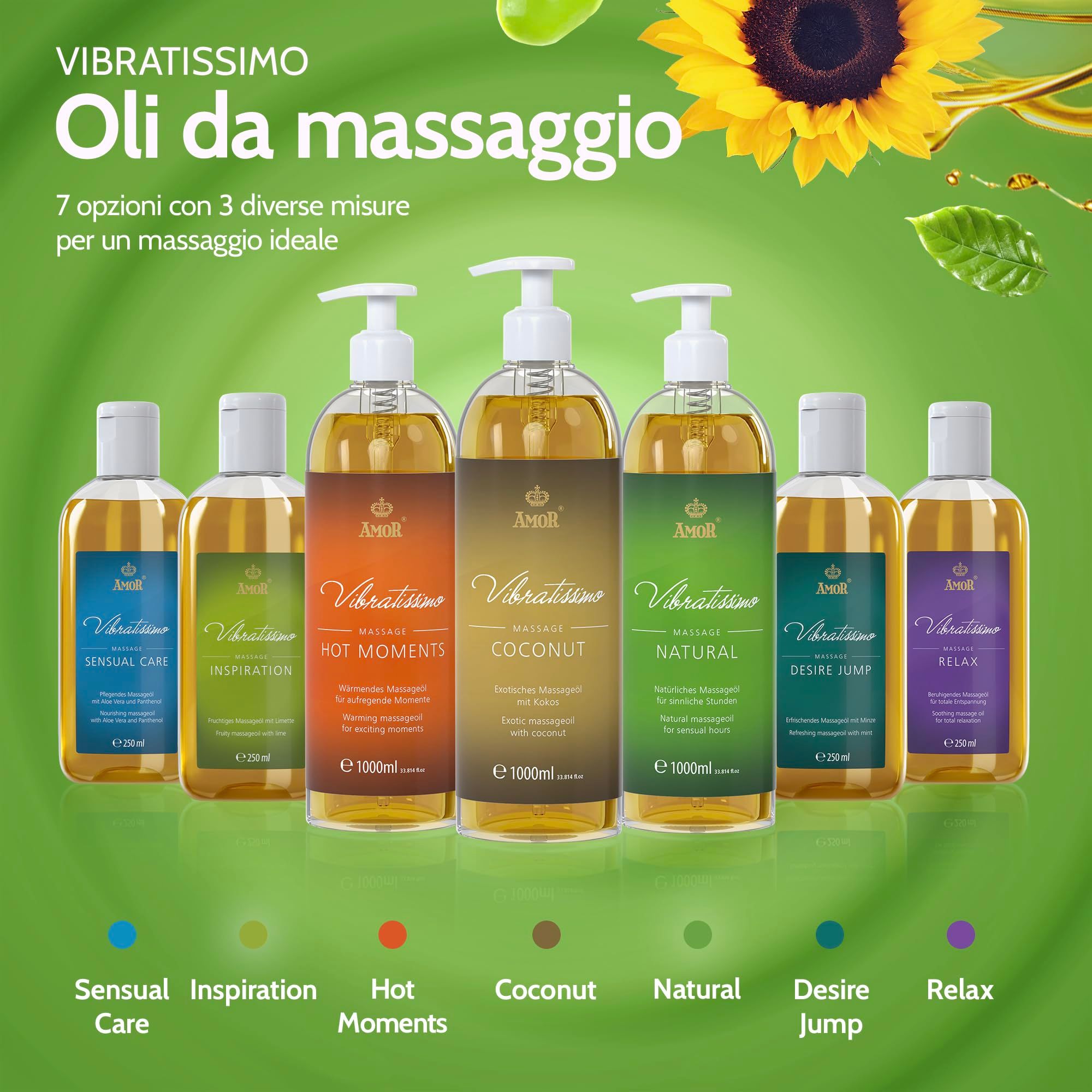 Vibratissimo Huile de Massage Natural