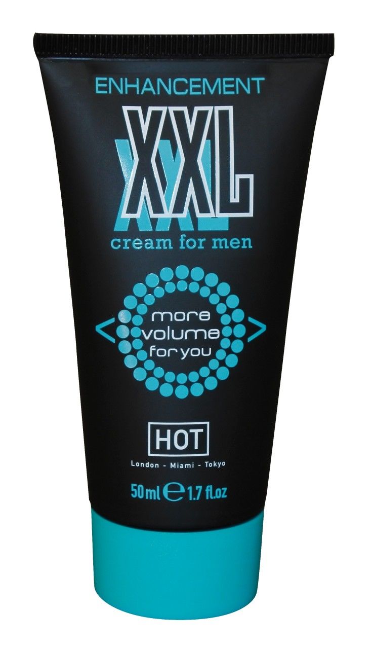 Emballage XXL Enhancement Cream for men. Contient 50ml.