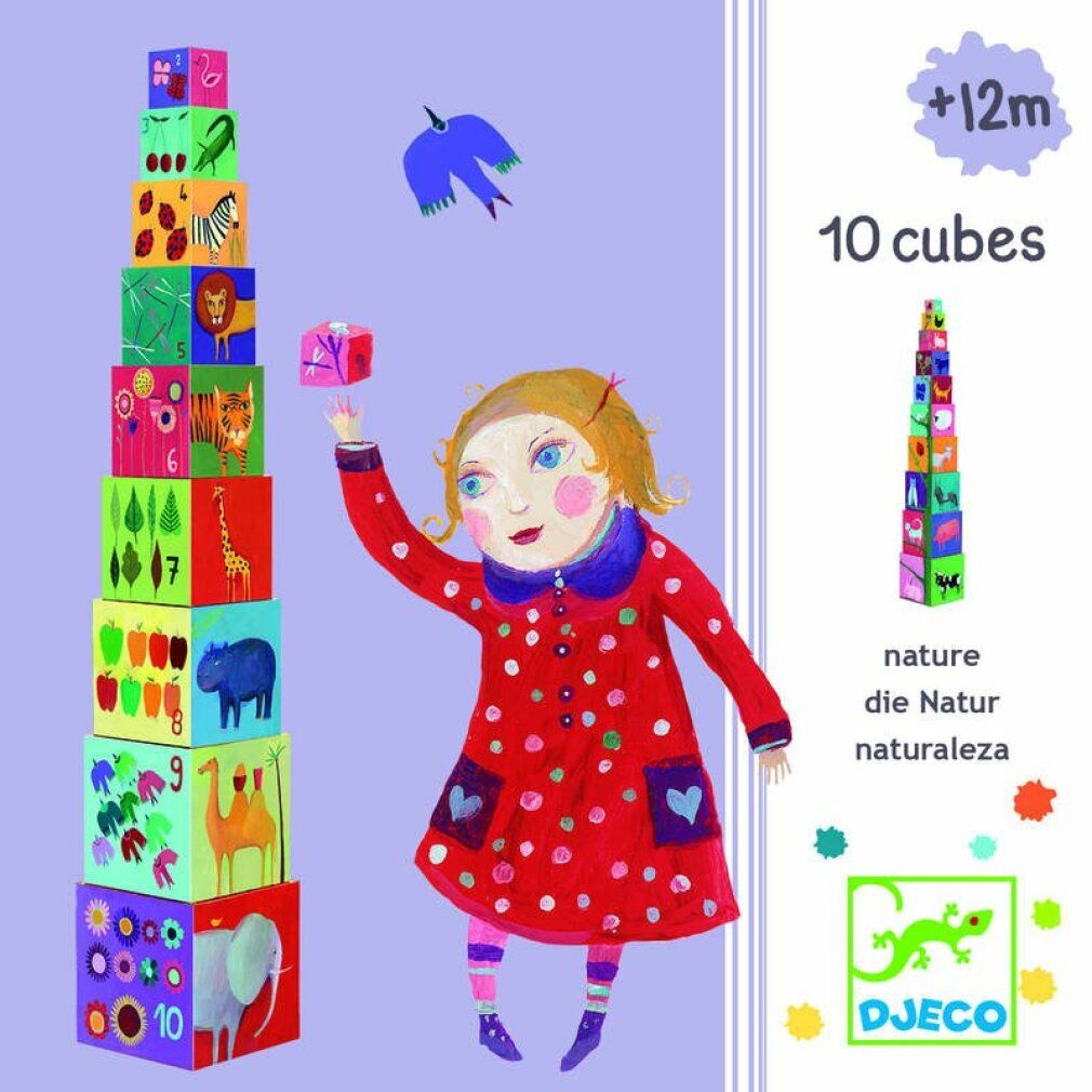djeco Boxing Tower Natuur en dieren