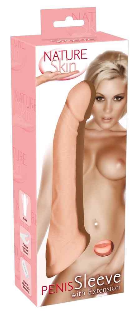Natuur Huid Penis Mouwen met