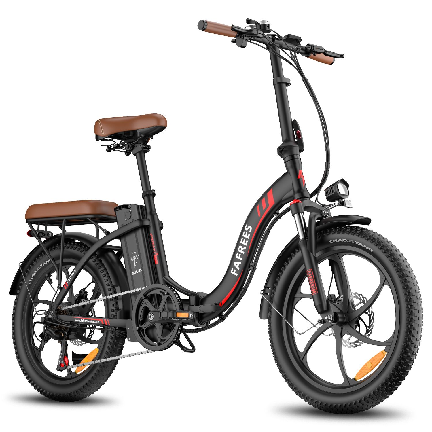 FAFREES F20 Pro Opvouwbare elektrische fiets met 20Ah accu, 20" Fat Tire, 7 versnellingen