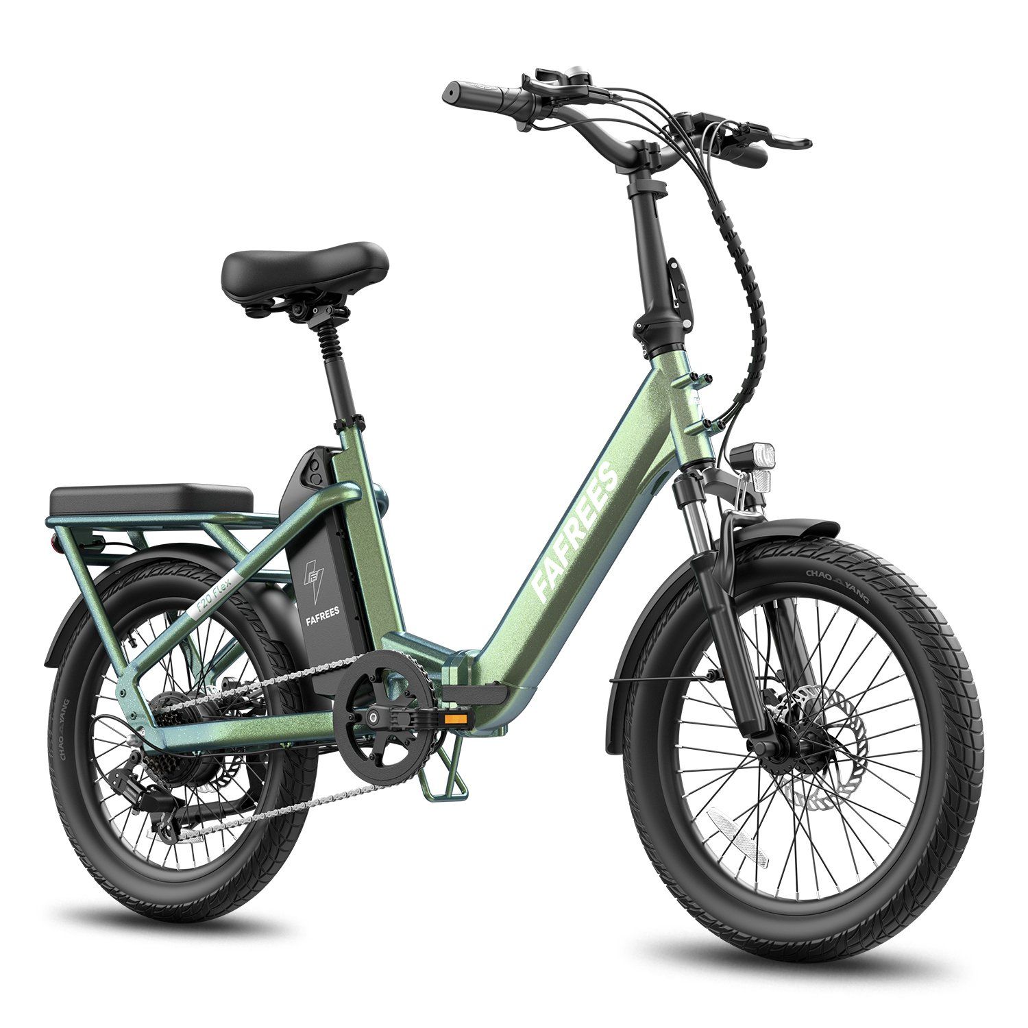FAFREES F20 Flex Elektrische fiets voor woon-werkverkeer met 36V 20Ah accu / 100 km actieradius