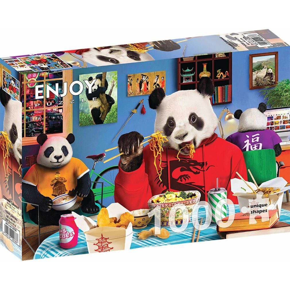 enjoy Puzzle de fast food chinois 1000 pièces