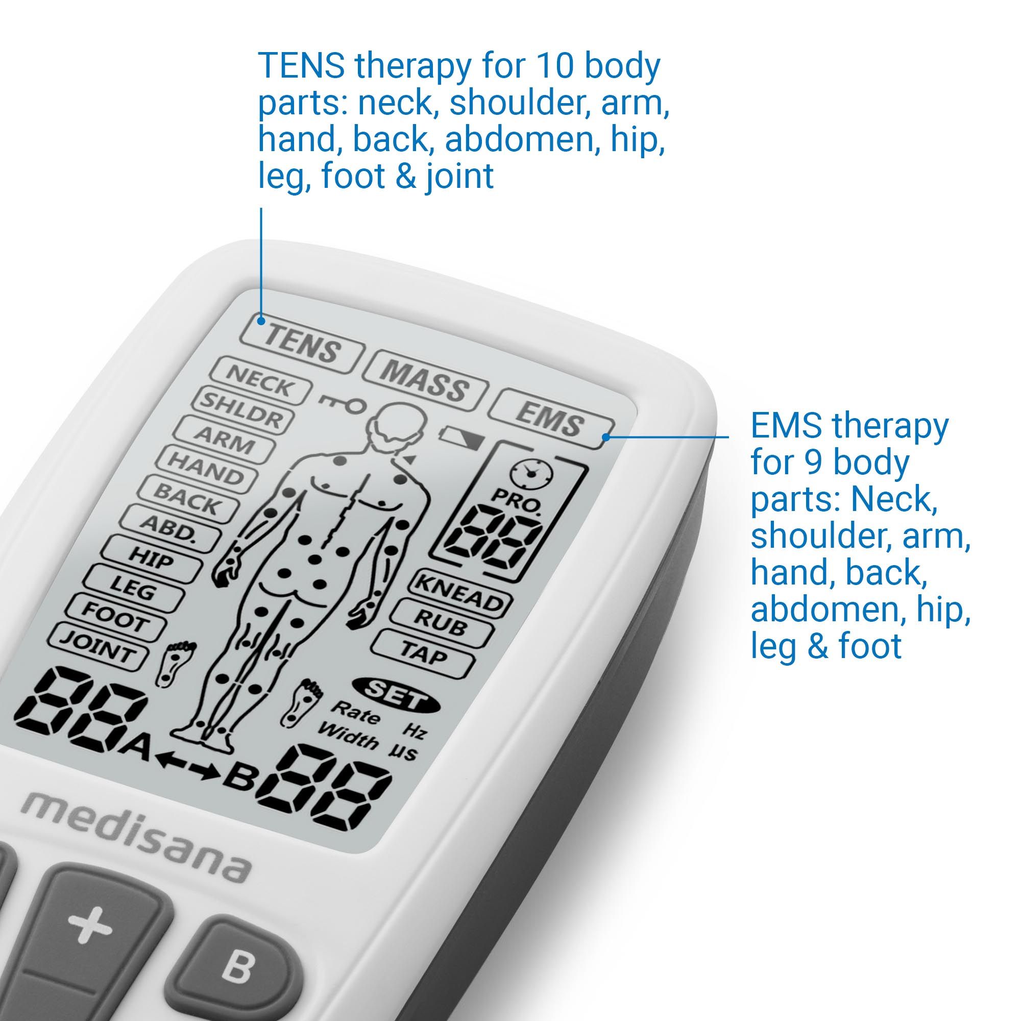 medisana TT 200 | TENS apparaat | EMS stimulatie stroom apparaat