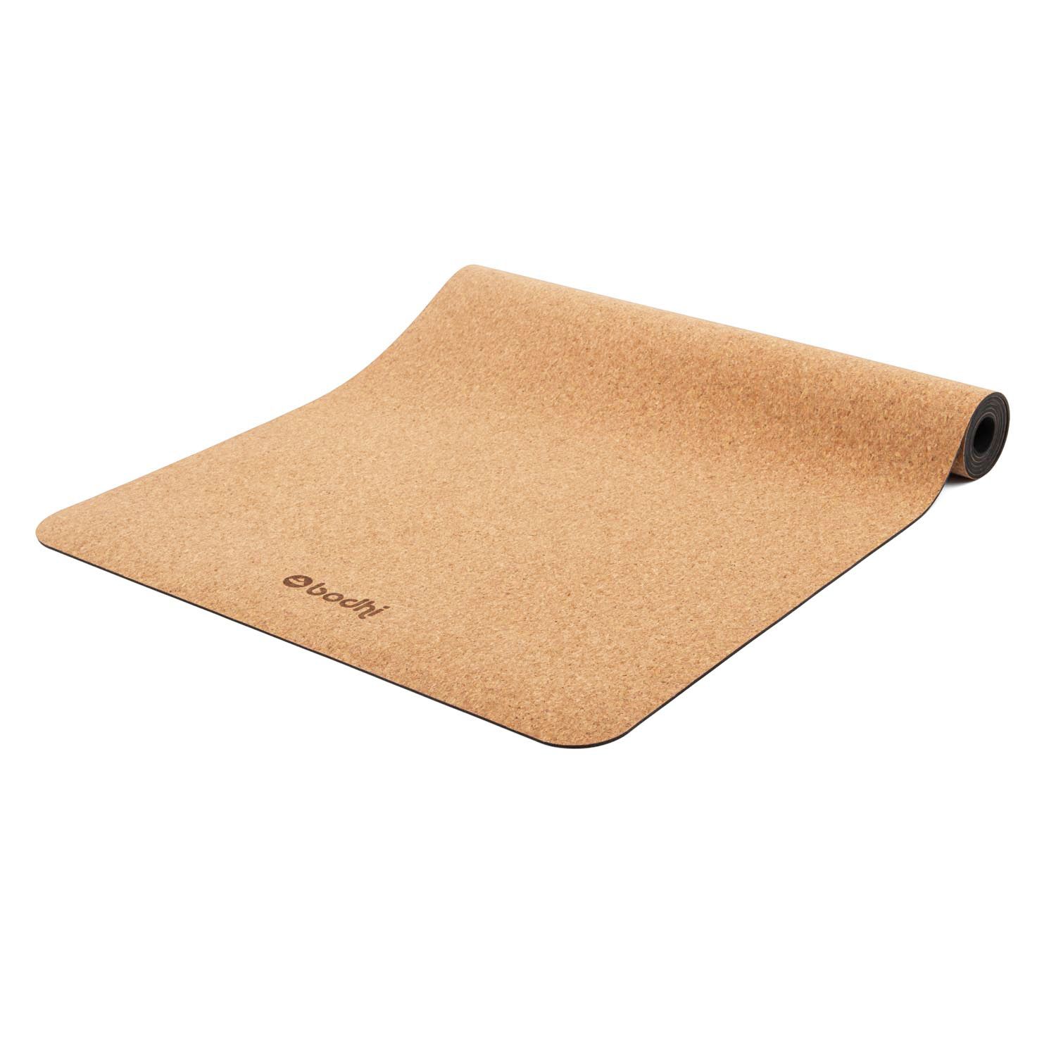 bodhi Tapis de yoga en liège Logo uniquement – très long (XL)