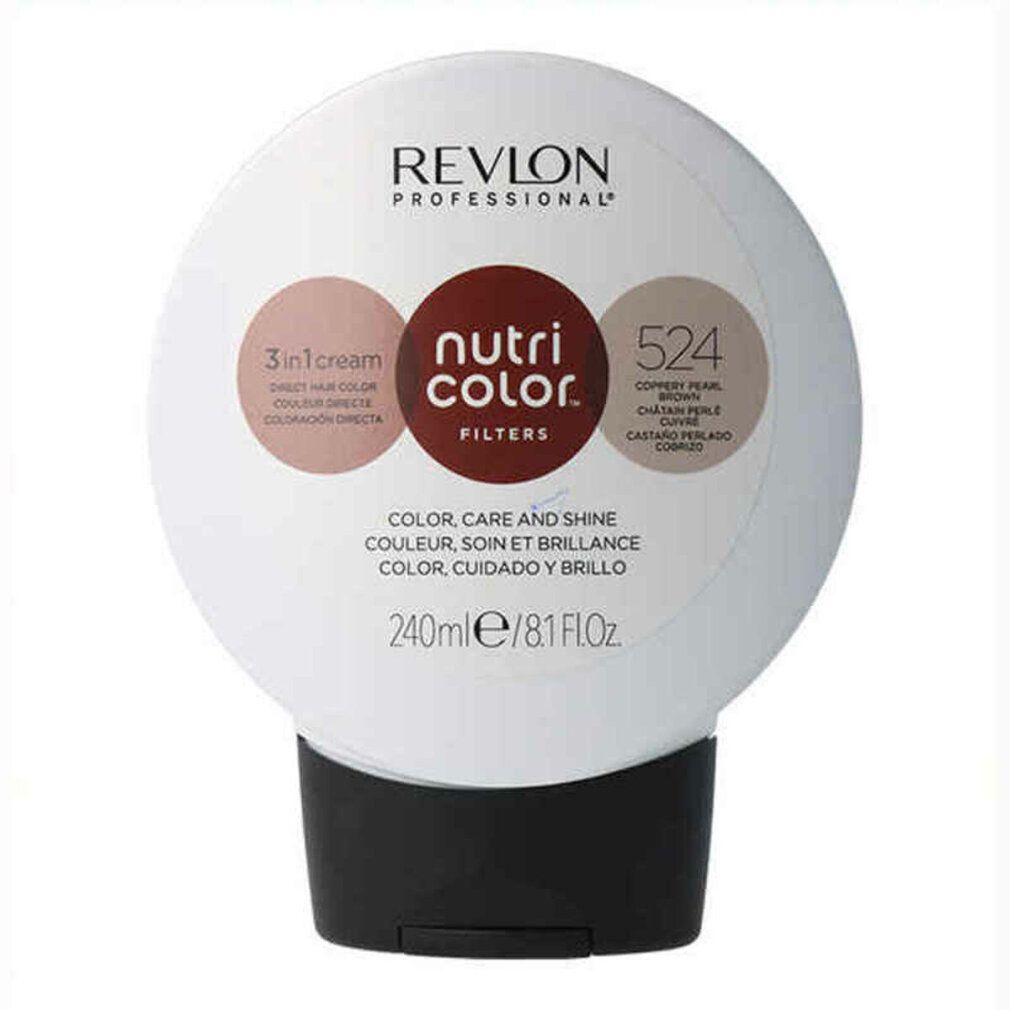 Revlon Nutri Color Filters 524 Cooper Pearl Brown fles, 240ml.