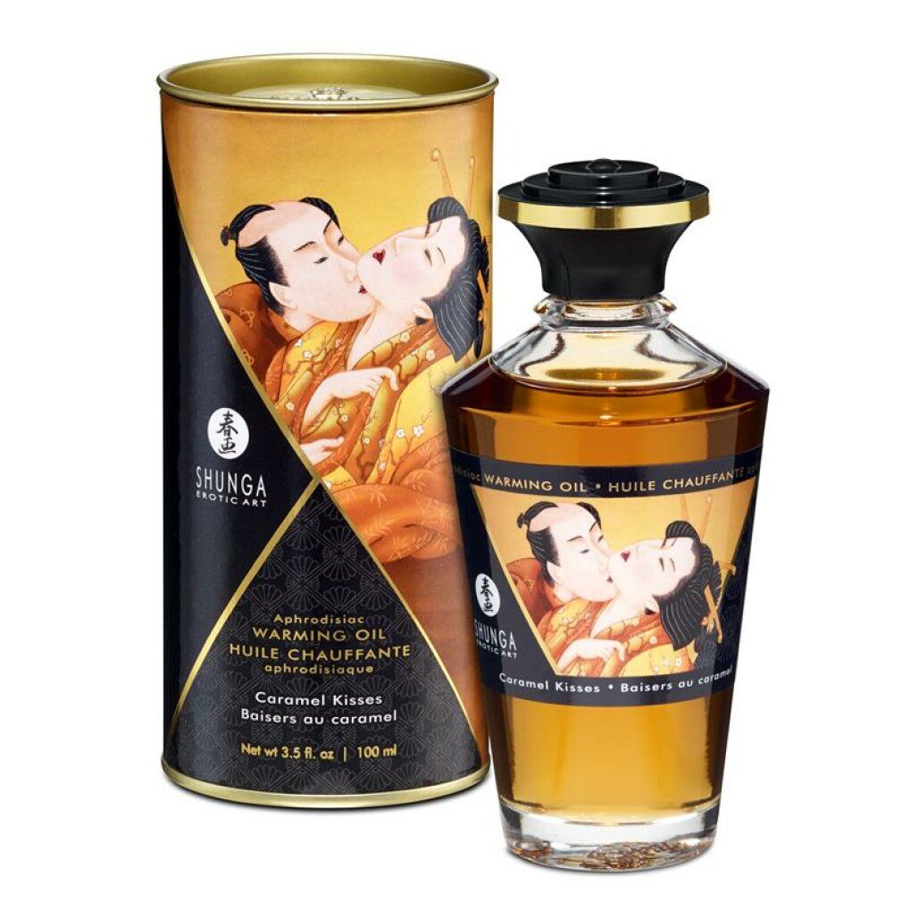 Shunga - huile de massage à l'arôme de caramel