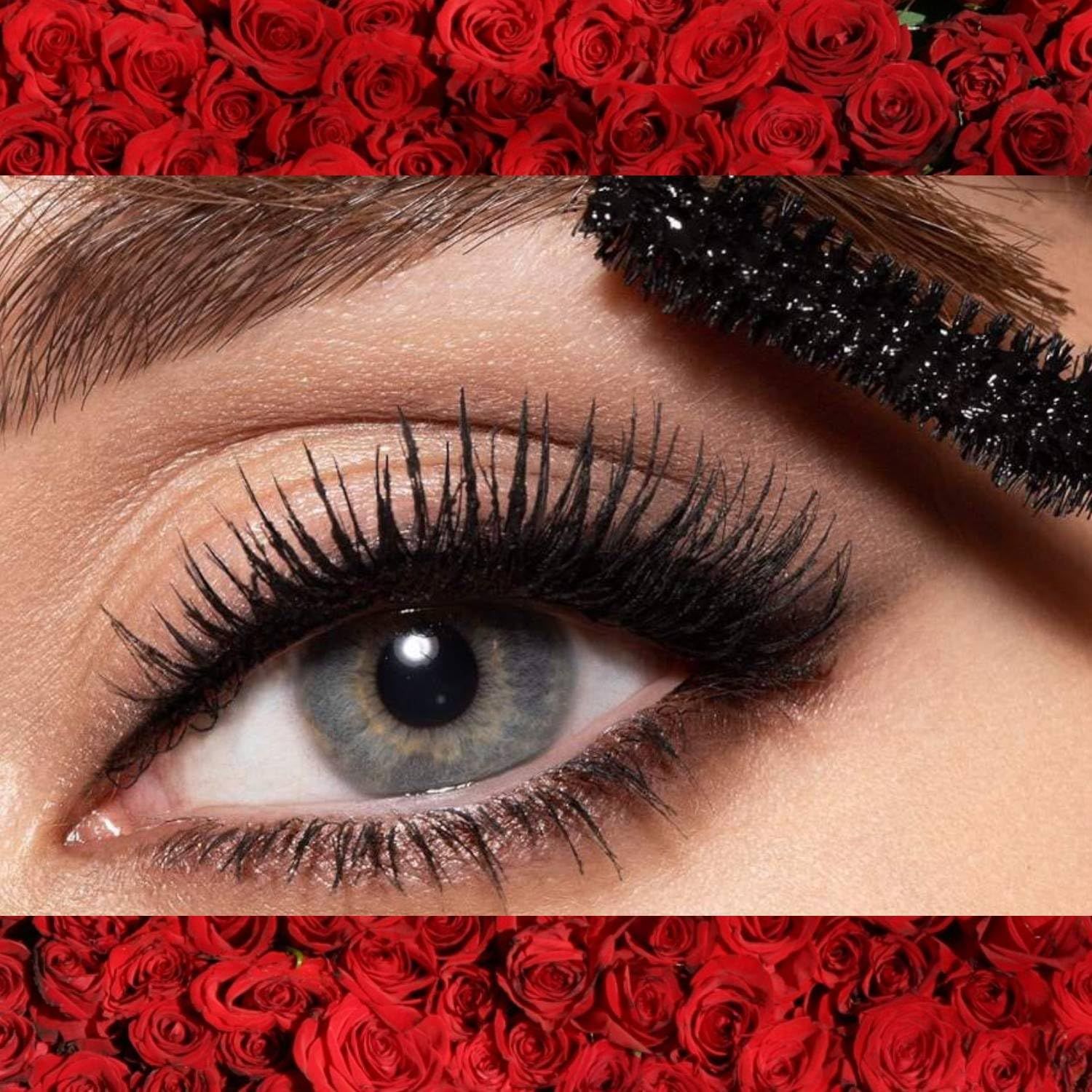 Œil aux cils volumineux, maquillé avec le mascara Pupa Vamp!.