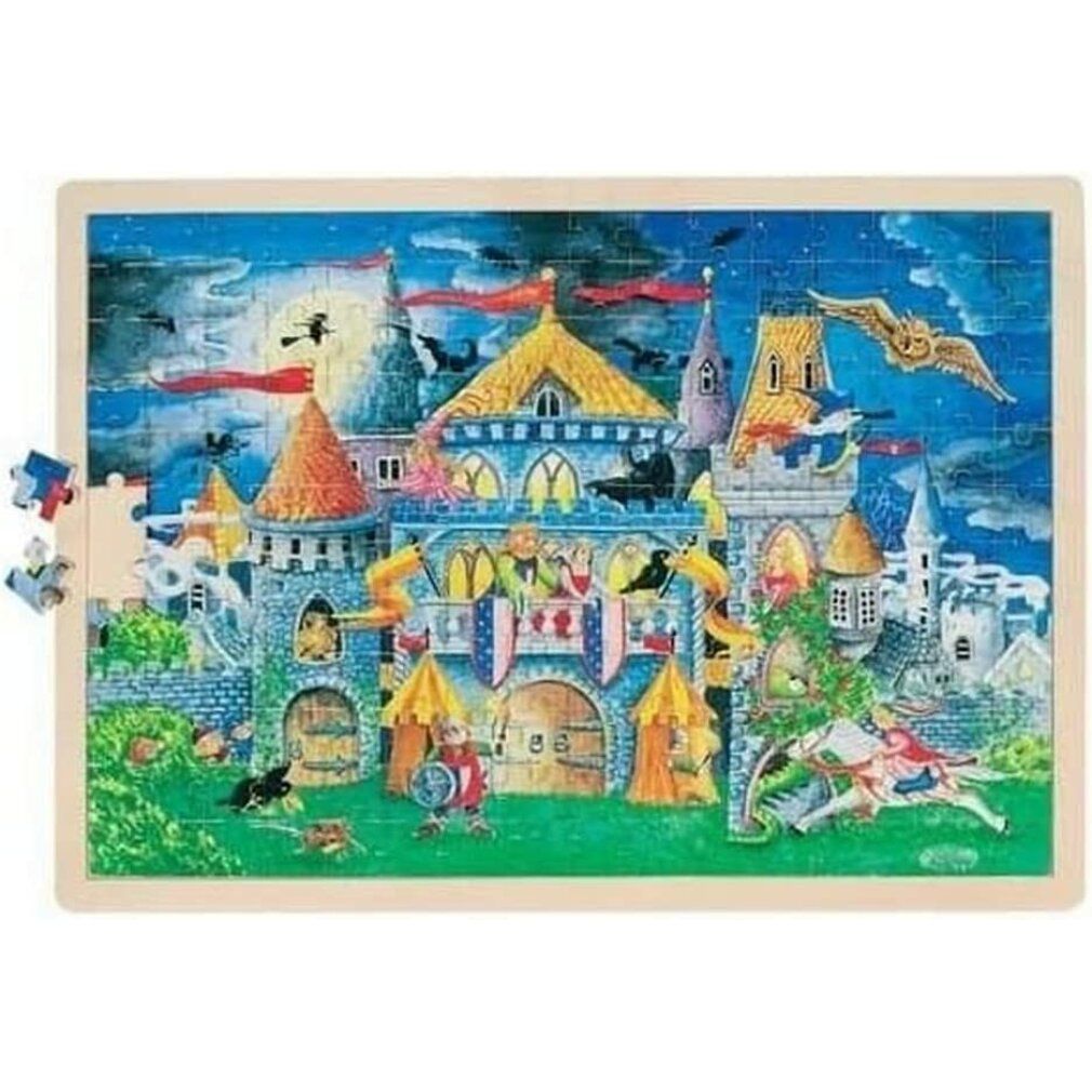 goki hout puzzel sprookjesuur 192 delen