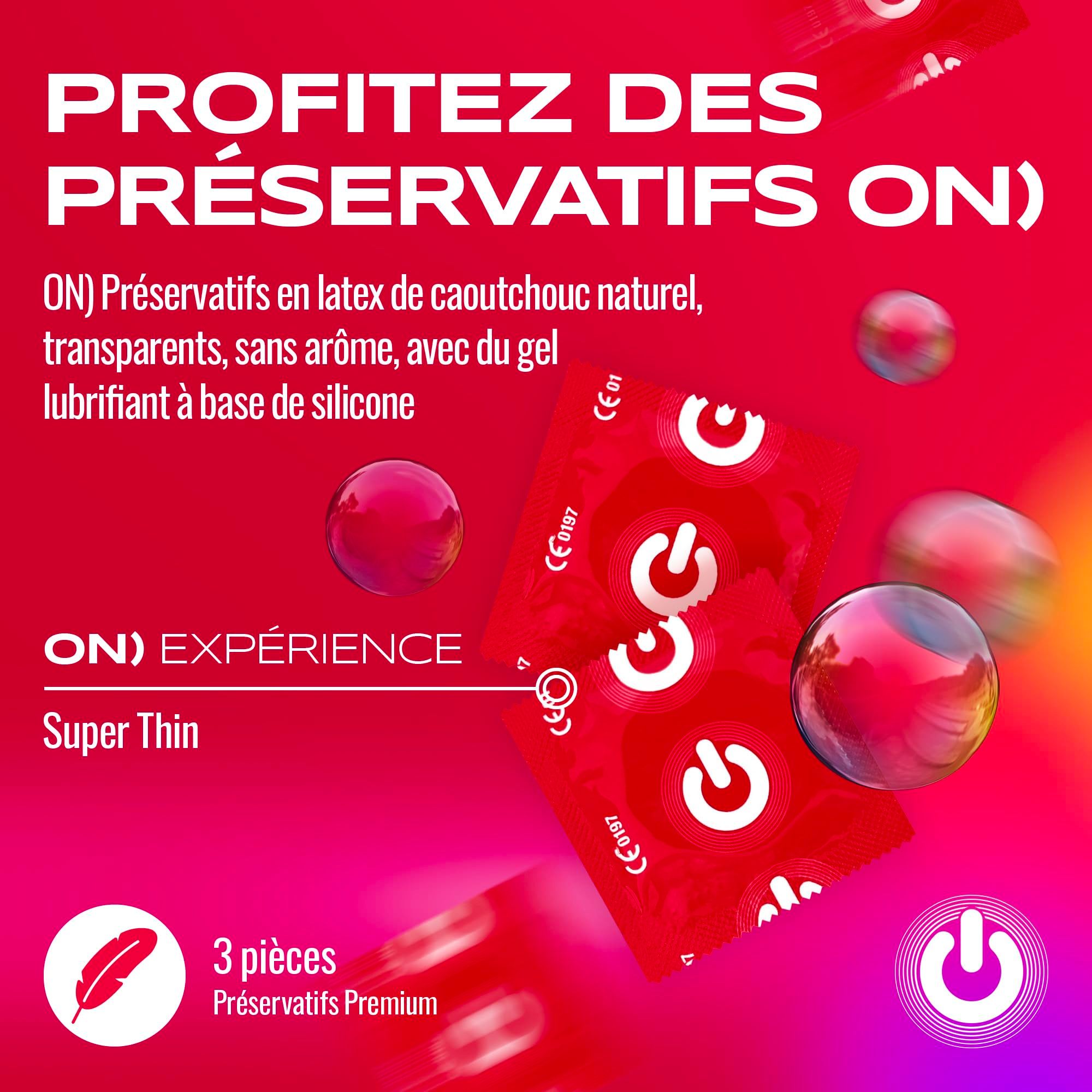 ON) Préservatifs Super Thin