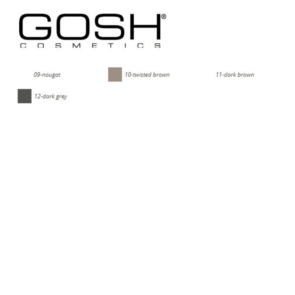 Gosh Forever Matt Eyeshadow 12 Dark Grey
