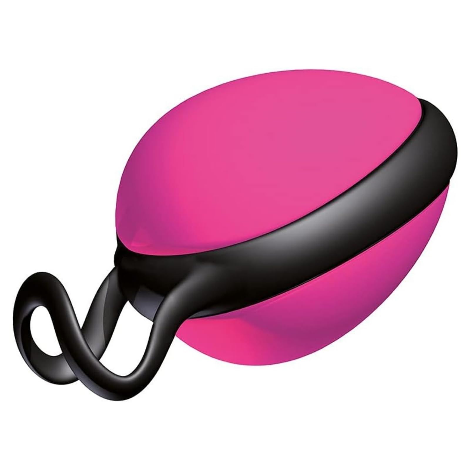 Een roze JOYDIVISION Joyballs Secret Single met een zwarte band en een terugkeerlus.