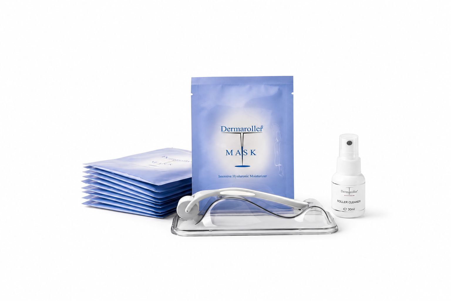 Dermaroller + masque kit