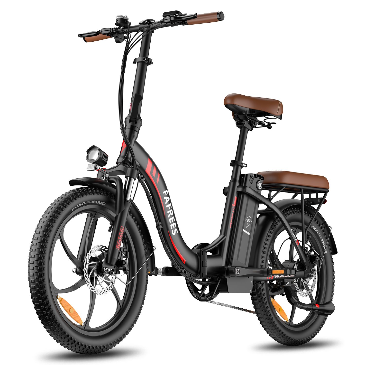 FAFREES F20 Pro Opvouwbare elektrische fiets met 20Ah accu, 20" Fat Tire, 7 versnellingen