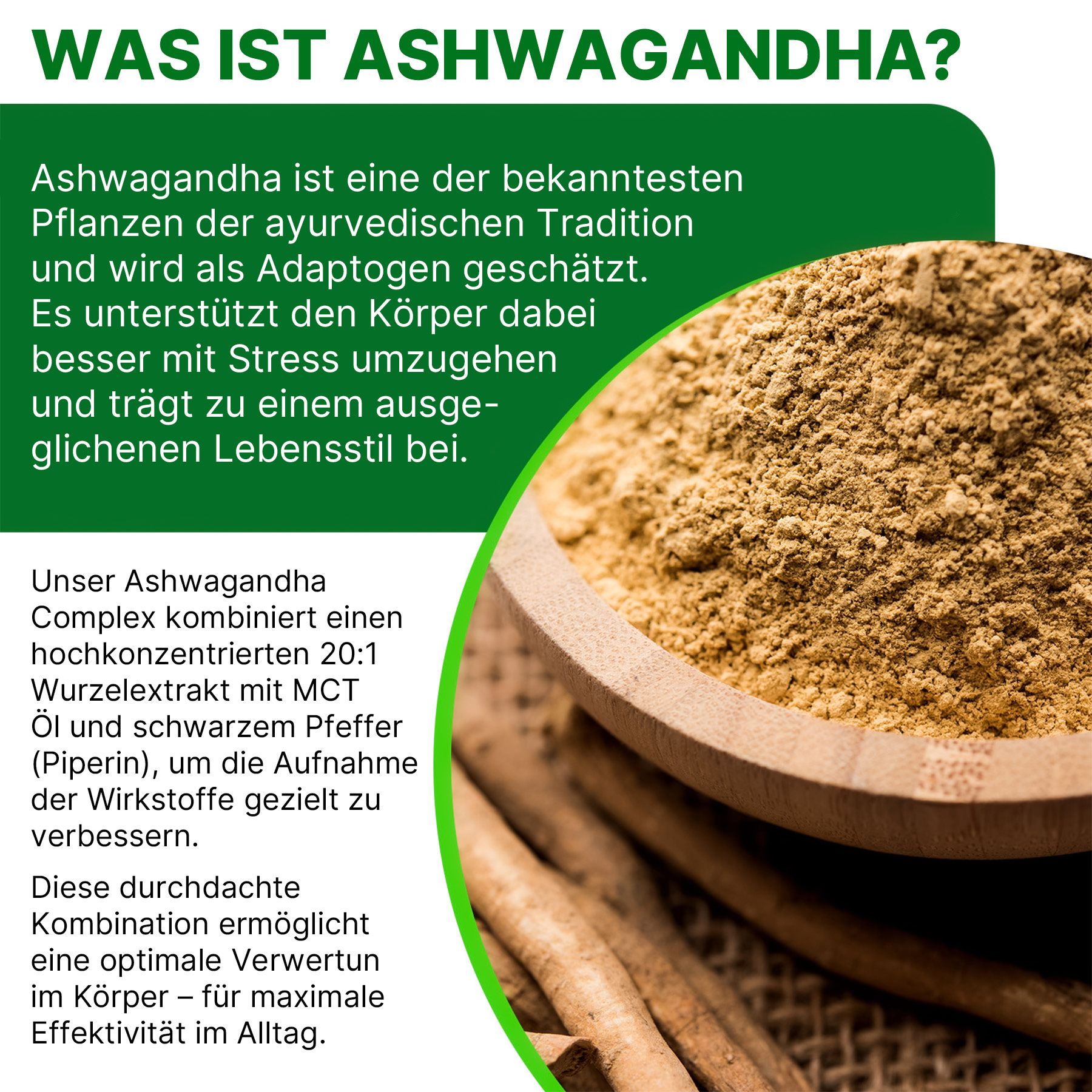 ALIVER Complexe d'extrait d'Ashwagandha Capsules molles à haute dose