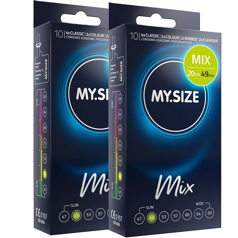 MY.SIZE Mix Préservatifs 49mm