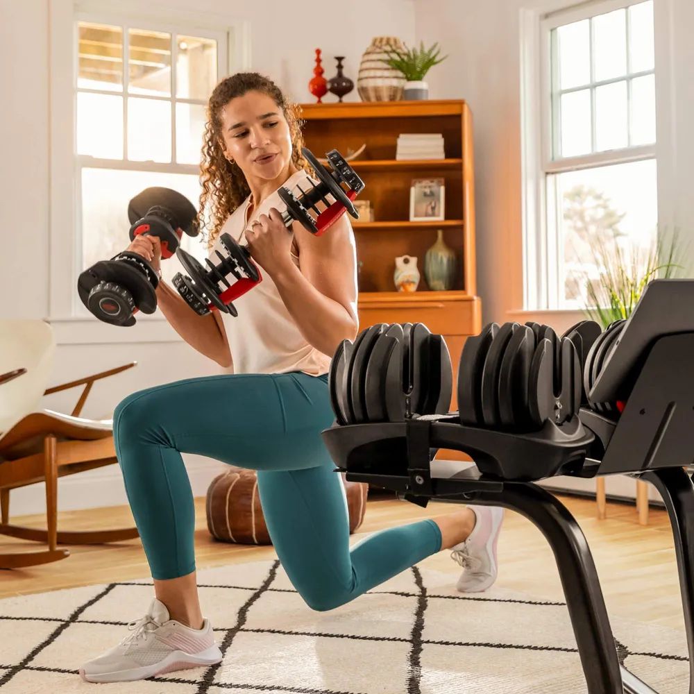 BowFlex 552i Haltères (Paire & Support)
