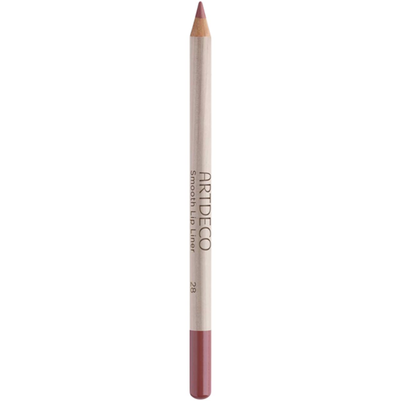 Artdeco Smooth Lip Liner. Roze potlood. Opschrift: Artdeco, Smooth Lip Liner, 28.