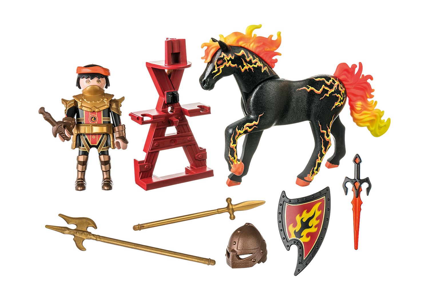 Playmobil Burnham Raiders - Vuurridder - 71213