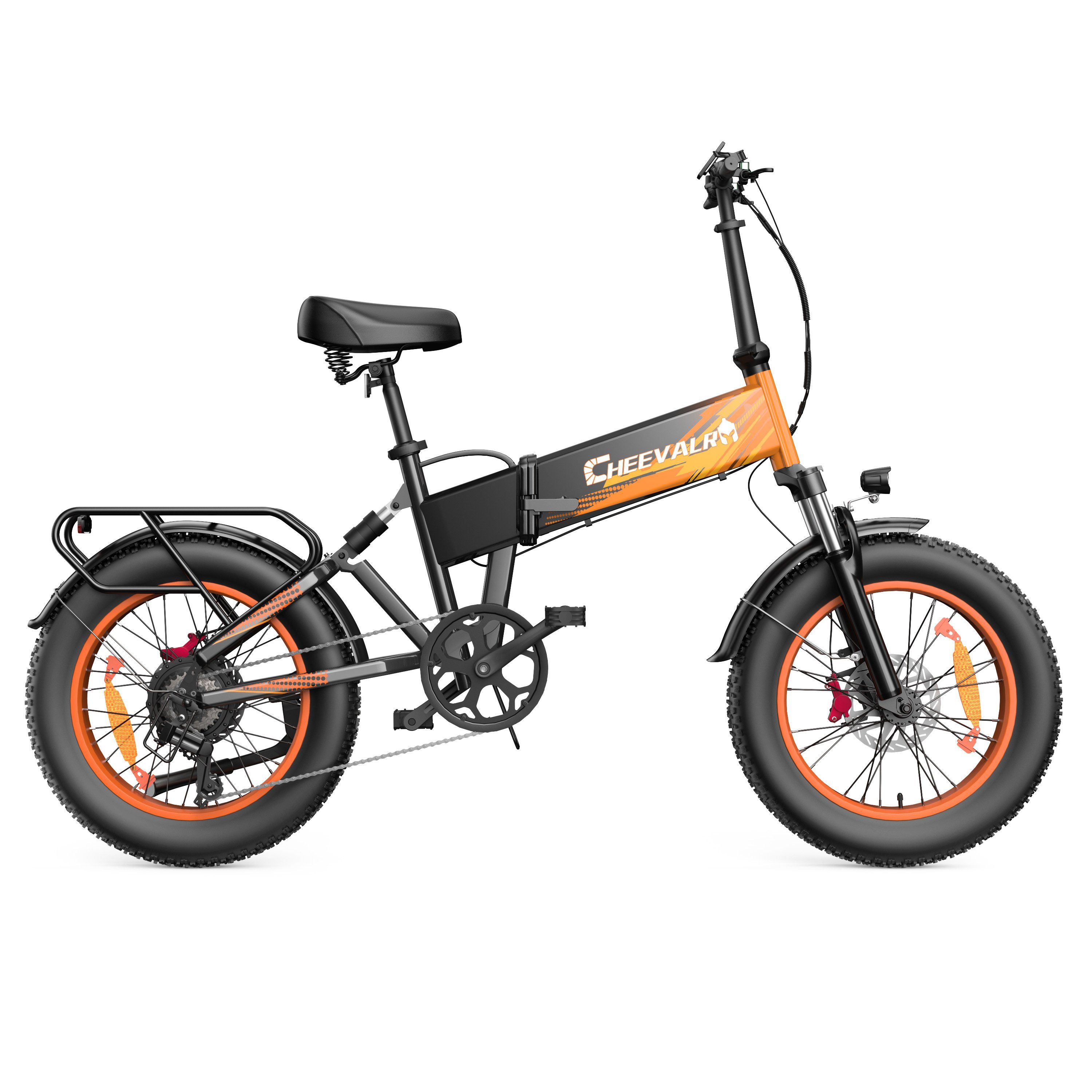 Cheevalry CF1000-1 Opvouwbare elektrische fiets, 48V 20Ah accu
