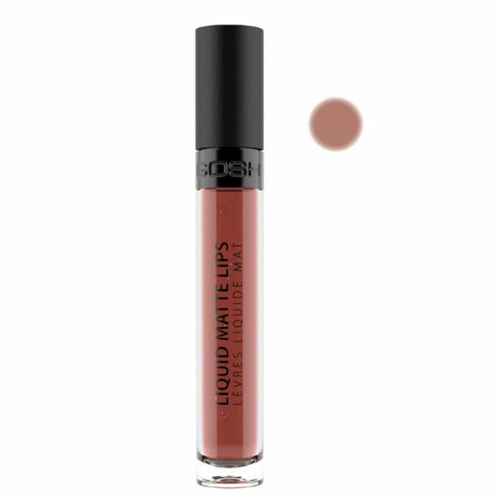 Gosh Liquid Matte Lips 007 Nougat Crisp