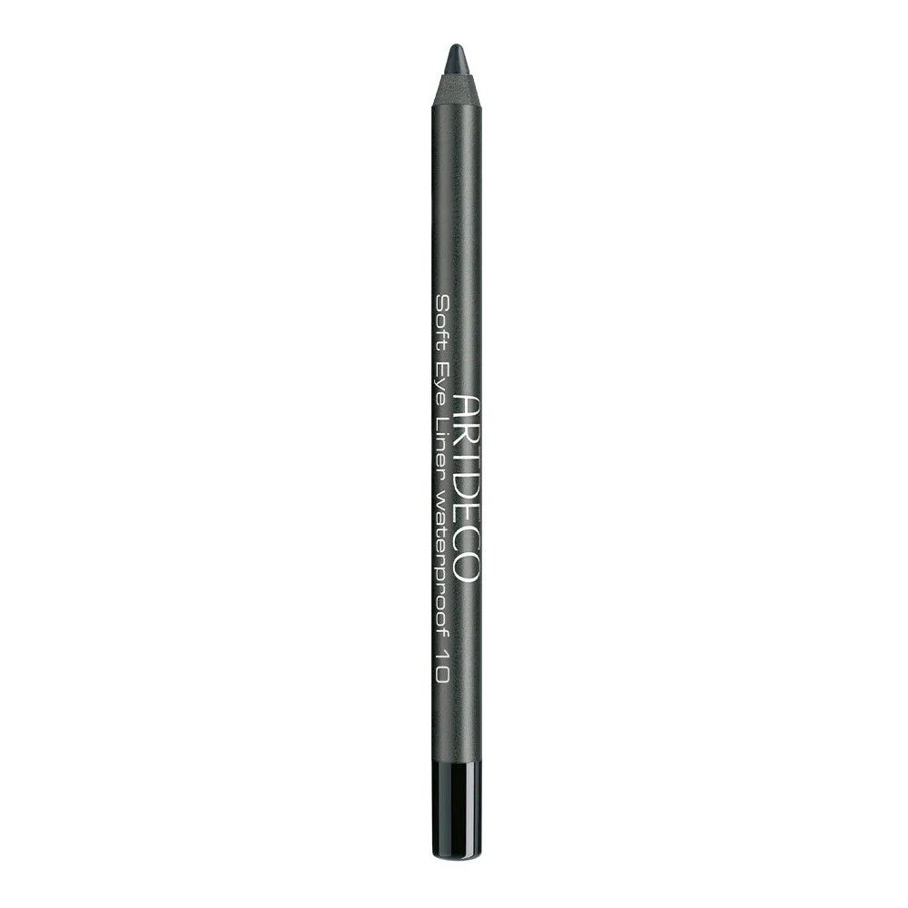 Zwarte eyeliner. Tekst: Artdeco Soft Eye Liner Waterproof 10.