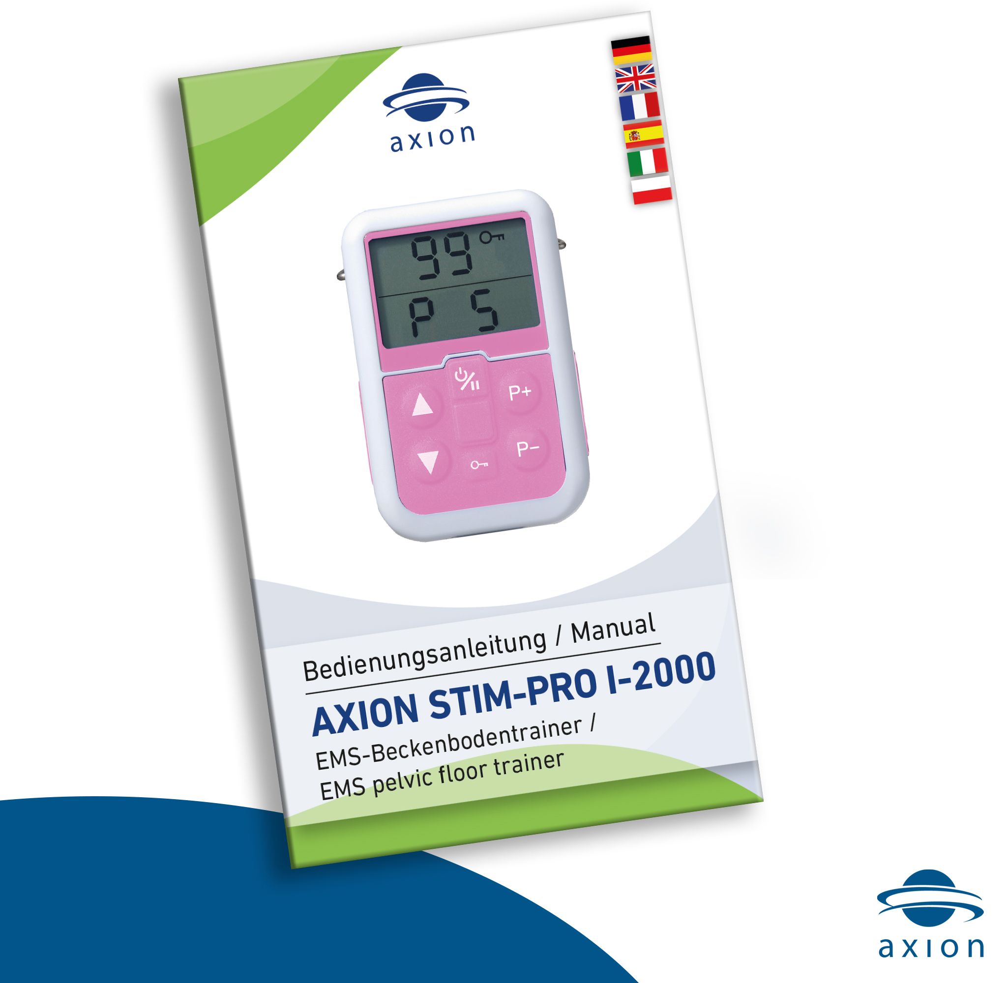 axion® I-2000 – Entraîneur du plancher pelvien pour hommes en cas d’incontinence